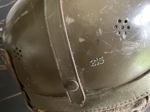 Verenigde Staten - Gepantserde corps. - M64 tankhelm.