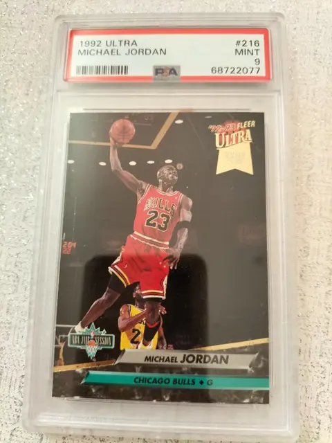 1992 Ultra - Michael Jordan #216 - PSA 9