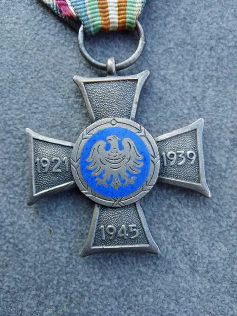 Polen - Silezische opstand kruis Polen medaille Krn 1946