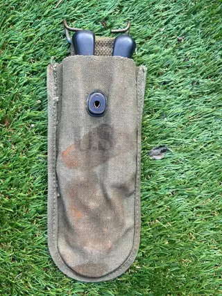 Verenigde Staten van Amerika - Rare US Combat Engineer portable Wire Cutters in orig pouch - fully functional - Infantry - Ranger - 1944