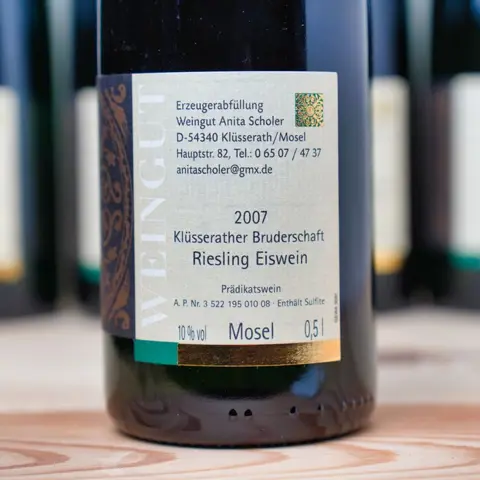 2007 Anita Scholer - Riesling Eiswein - Klüsserather Bruderschaft - Moezel - 3 Jennies (0.5L)