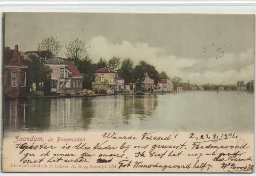 Nederland - Zaanstreek meest Zaandam, Waarbij zeer oude , Molens en div onderwerpen- - Ansichtkaarten (Collectie van 86) - 1900-1960