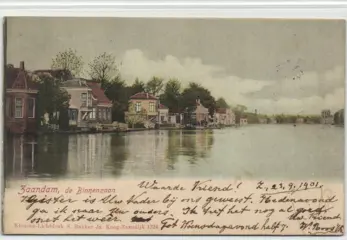 Nederland - Zaanstreek meest Zaandam, Waarbij zeer oude , Molens en div onderwerpen- - Ansichtkaarten (Collectie van 86) - 1900-1960