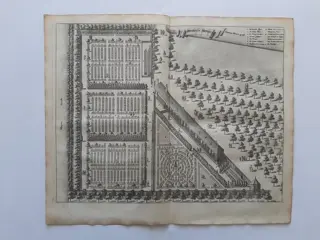 Nederland, Amsterdam (lot van vier); C. Commelin - 4 prenten - 1726