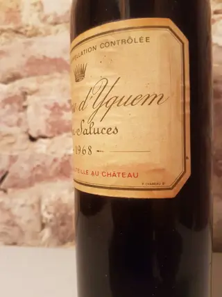 1968 Château d'Yquem - Sauternes 1er Cru Supérieur - 1 Fles (0,75 liter)