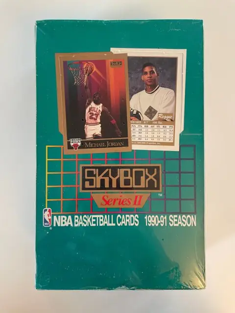 1990/91 Skybox Series II - Sealed Box with 36 packs - Michael Jordan