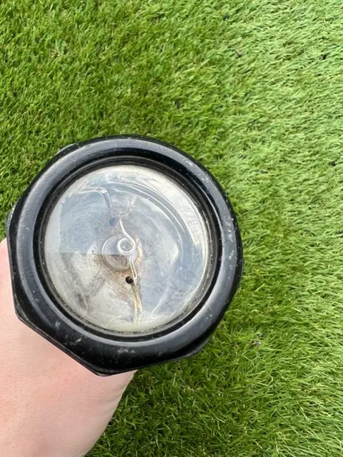 Verenigde Staten van Amerika - Rare WW2 US Navy Permissible Electric Heavy Duty Flashlight / Torch - USMC - Ship - Navy - USN