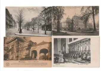 België - Stad en Landschap - Ansichtkaarten (Groep van 159) - 1910-1960
