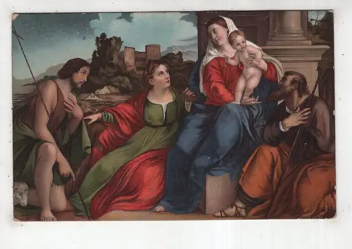 Religie Devotionalia Bijbelse voorstellingen - Ansichtkaarten (Collectie van 94) - 1900