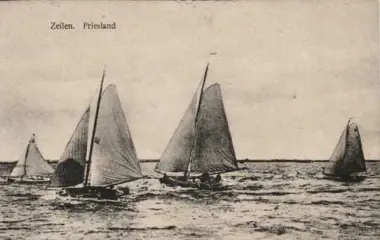 Zeilenen Zeilsport met oude kaarten - Ansichtkaarten (Collectie van 116) - 1908