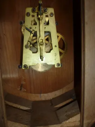 Wandklok - Hout - Eerste helft 20e eeuw