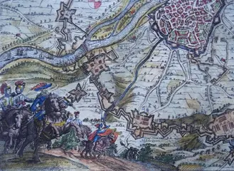 Nederland, Maastricht; Isaac Commelin / Weduwe van Snellaert ende Gerrit van Nieuwenhuizen - Belegeringe Ende Overwinninge Der Stercke Stadt Mastricht - 1651-1660