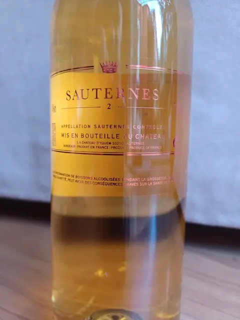 Sauternes "2" by Château d'Yquem - Sauternes - 1 Fles (0,75 liter)