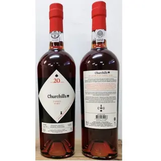 Churchill's - Douro, Oporto, Port 20 years old Tawny - 2 Flessen (0.75 liter)