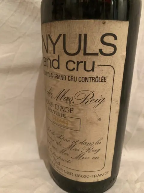 Banyuls Grand Cru "Cuvée du Mas Reig" Hors d'Age - Banyuls sue mer 1er Grand Cru Classé - Fles (0,75 liter)