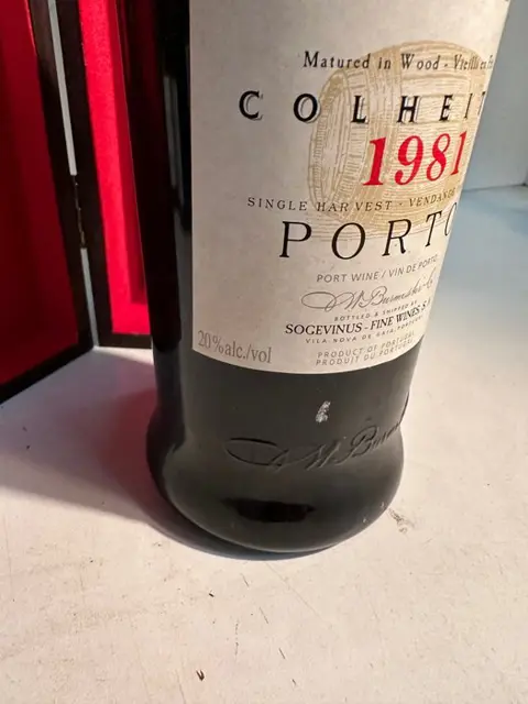 1981 Burmester - Port Colheita Port - 1 Fles (0,75 liter)