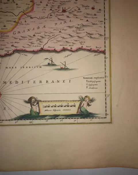 Spanje, Espagne; Willem Joan Blaeu - Andaluzia continens Sevillam et Cordubam - 1621-1650