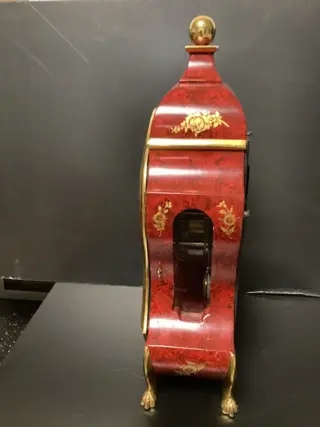 Neuchâtel pendule, Lodewijk XVI-stijl - Zenıth Le Locle - Glas, Hout, Messing, Verguld - Tweede helft 20e eeuw