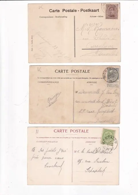 België - Vlaams Brabant - Scherpenheuvel - Ansichtkaarten (Collectie van 89) - 1900