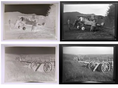 Frankrijk - Front 1e WO (Somme) - 432 foto negatieven 6x9cm - 1916