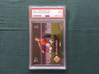2021 TOPPS Now UCL - Cristiano Ronaldo #61 - PSA 9