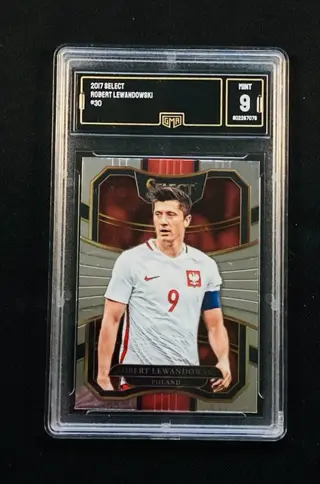 2017 Panini Select - Robert Lewandowski #30 - GMA 9