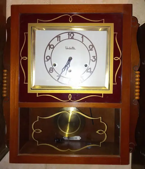 Echte Westminster Star Chime - Hout, Eiken - Midden 20e eeuw