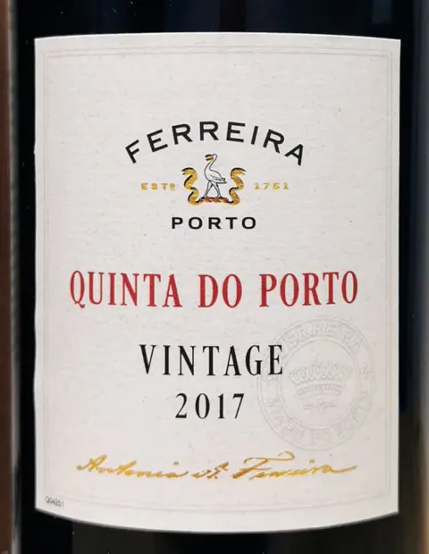 2017 Ferreira Quinta do Porto - Douro, Oporto, Port Vintage Port - 1 Fles (0,75 liter)