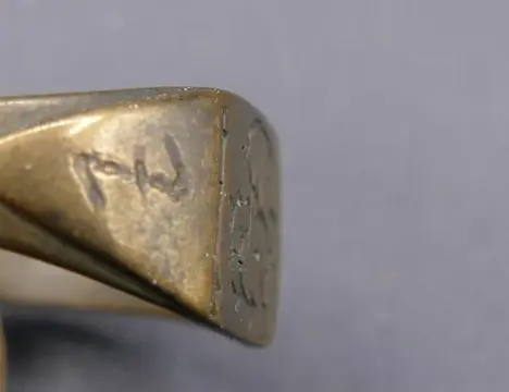 Duitsland - WW1 patriottische ringen van loopgravenwerk + foto's - 1914