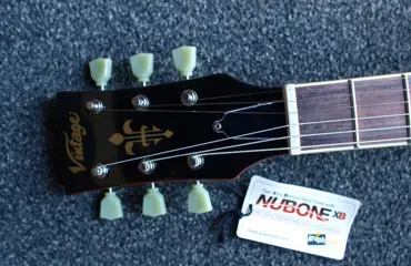 Vintage - VSA500 HB ES335-model, in Honeyburst - Elektrische gitaar, Hollow body