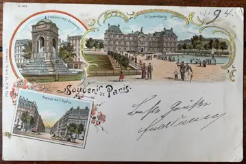 Europa - Ansichtkaarten (Groep van 110) - 1897