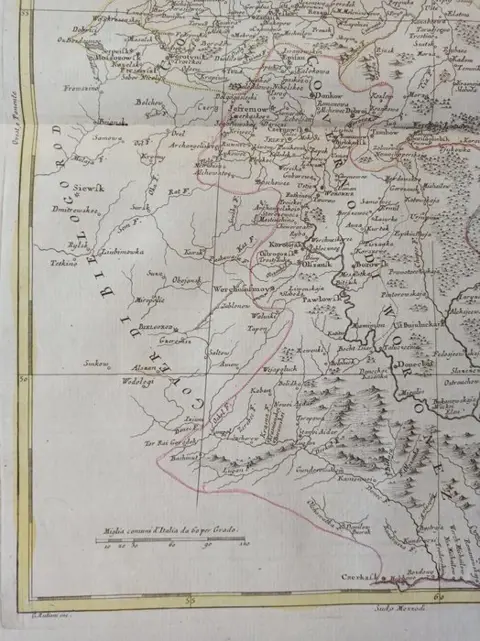Rusland, x; A. Zatta - Governi di Moscovia e Woronez colle loro Provincie nella Russia Europea - 1782