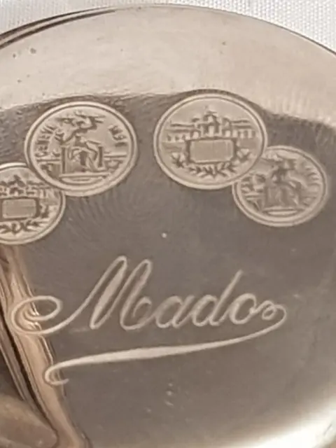 Goedlopende Chronometre Madon Dubbele KlepZilveren Zakhorloge - .800 zilver - 1920-1930