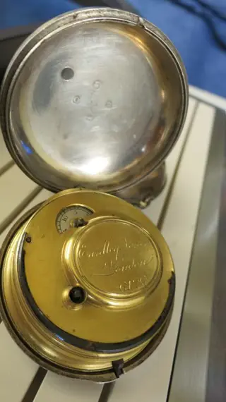 rand zakhorloge - Norton, Eardley, London (1728-1792) - .925 zilver - 1789