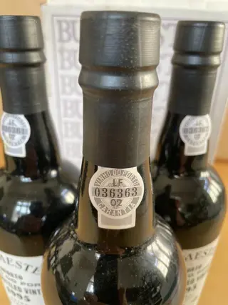 1995 Burmester - Douro Late Bottled Vintage Port - 3 Flessen (0.75 liter)