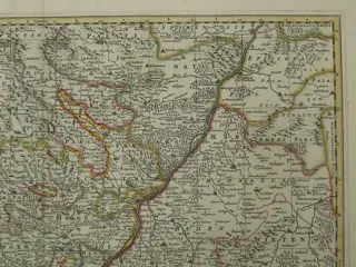 Frankrijk, Elzas, Germany, Strasburg; N. Visscher - Landgraviatus Alsatiae inferior. - 1681-1700
