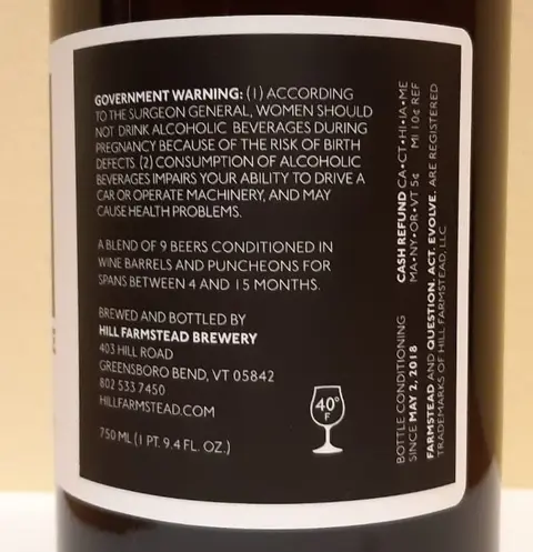 Hill Farmstead - Civil Disobedience 31 - 75cl flessen