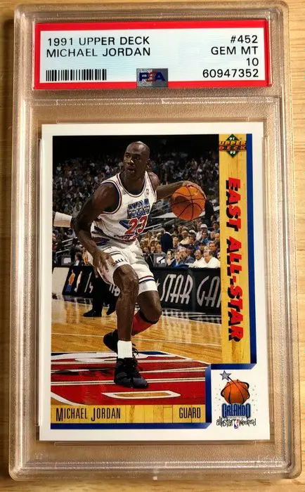 1991 Upper Deck - Michael Jordan #452 - PSA 10