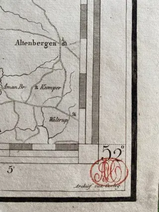 Nederland, Drenthe, Overijsel en een gedeelte Gelderland; Krayenhoff - Archief van oorlog - 1801-1820