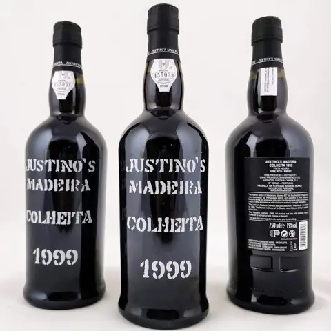 1999 Justino's Tinta Negra - Madeira Colheita - 3 Flessen (0.75 liter)