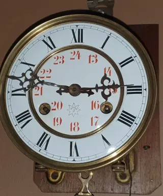 Regulator - Messing - Begin 20e eeuw