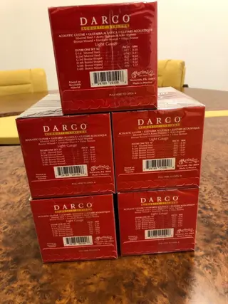 MARTIN DARCO - 60 MUTE D5100 - 12/54 Per Chitarra Acustica Light - Akoestische gitaar