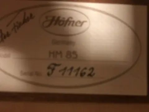 Höfner - HM 85 - Klassieke gitaar