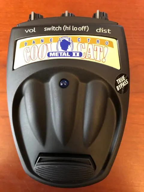 Danelectro - 3 pedali Cool Cat Vibe - Distortion - Metal II - Effect pedal