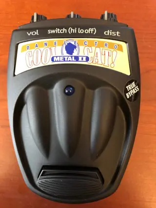 Danelectro - 3 pedali Cool Cat Vibe - Distortion - Metal II - Effect pedal