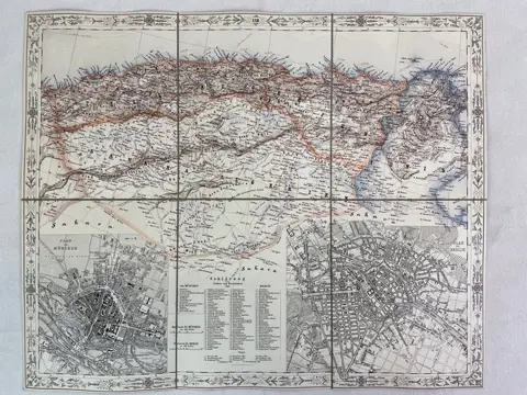 Oostenrijk; Josef Scheda - General-Karte von Europa. mit 25 Karten - 1821-1850