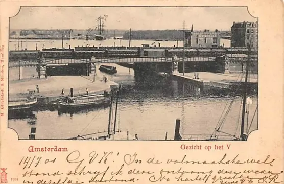 Amsterdam - mooi en gevarieerd - Ansichtkaarten (100) - 1910