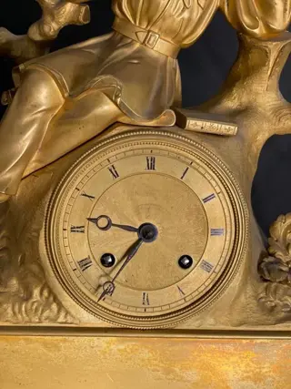 Schoorsteenklok - Ormolu - omstreeks 1830