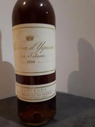 1990 Château d'Yquem - Sauternes 1er Cru Supérieur - 1 Fles (0,75 liter)