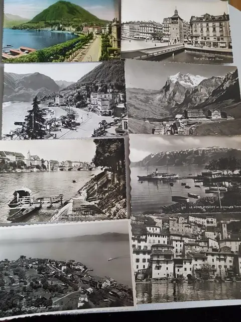 Zwitserland - Diversen - Ansichtkaarten (Collectie van 100) - 1912